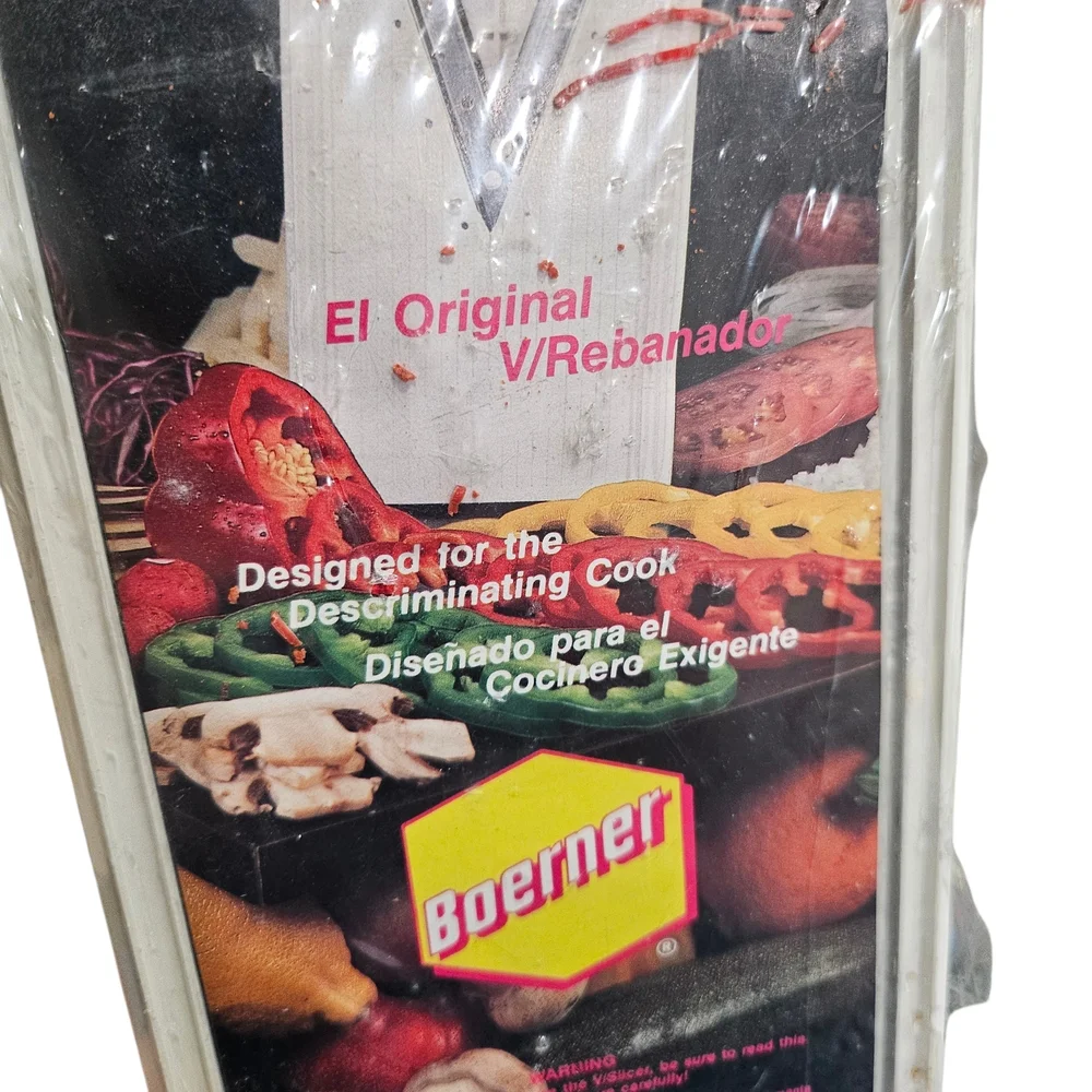 New Sealed Vintage Boerner‎ Original V Slicer Mandoline, Germany VTG